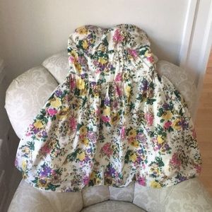 SizeS women floral off shoulder bohemia dress